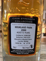 【同時購入】ハイランドパーク 2000 15年 シグナトリー ウイスキー